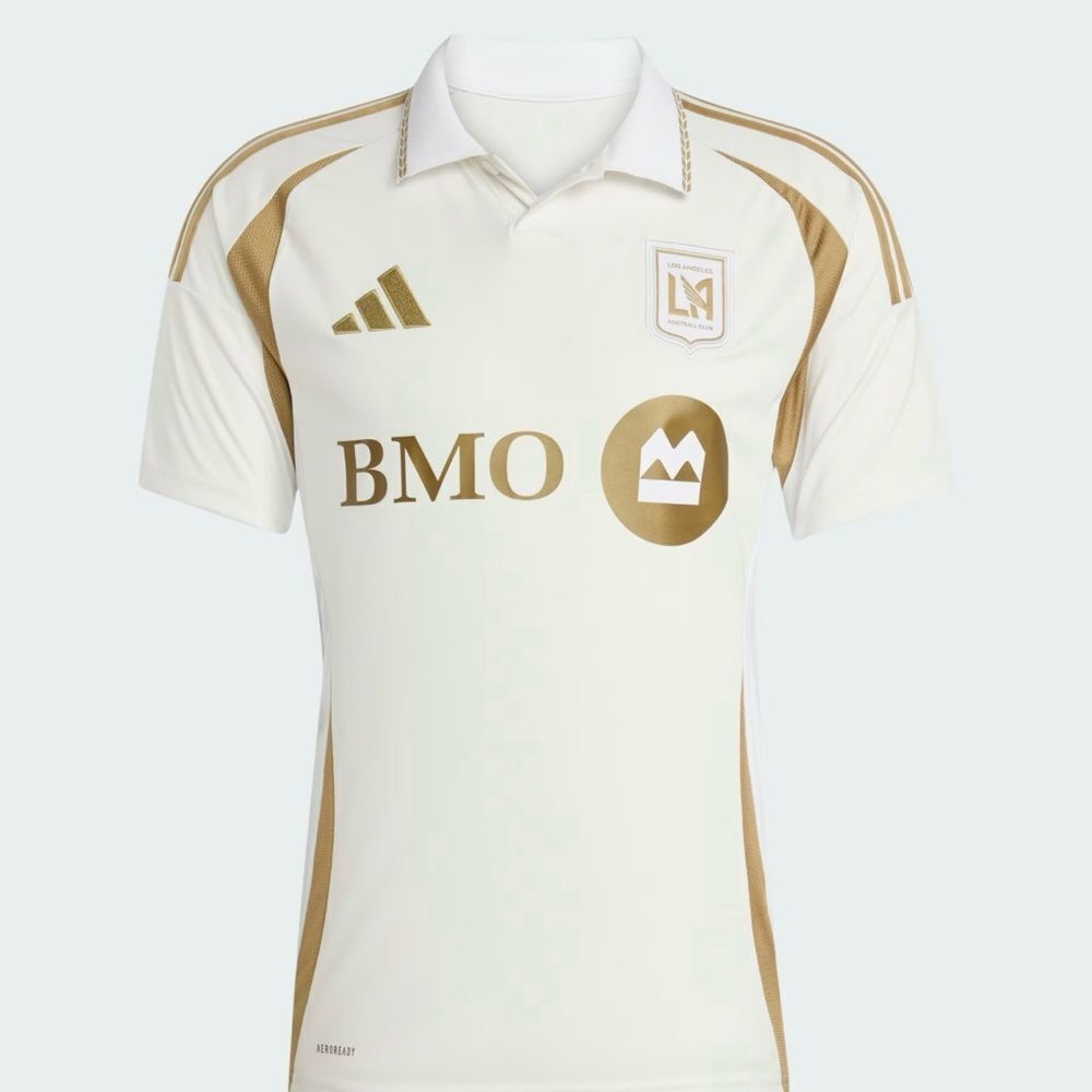 Adidas Los Angeles Football Club 25/26 Away Jersey White XL NWT IN PACKAGE